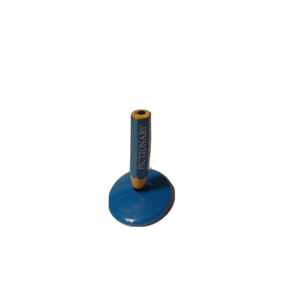 Pictionary 2009 Game Replacement Parts Pencil Pawns Tokens Pieces Blue
